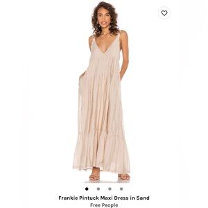 Free People Frankie Pintuck Maxi Dress